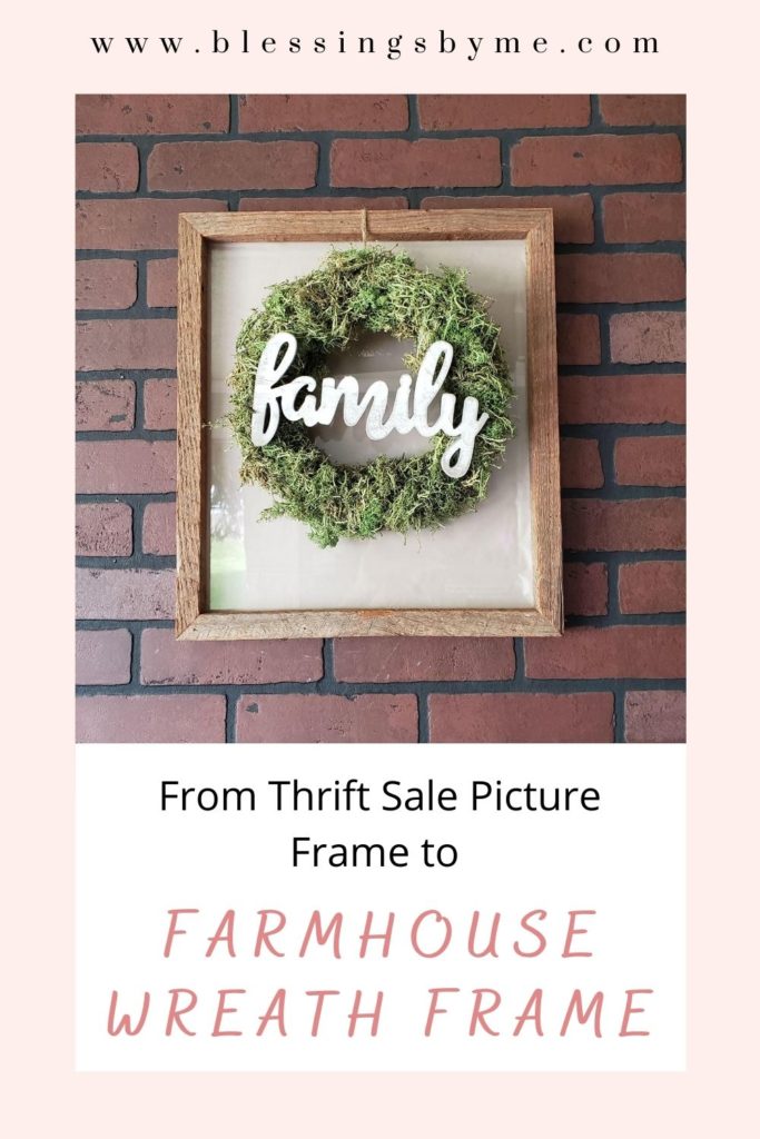 farmhouse picture frame