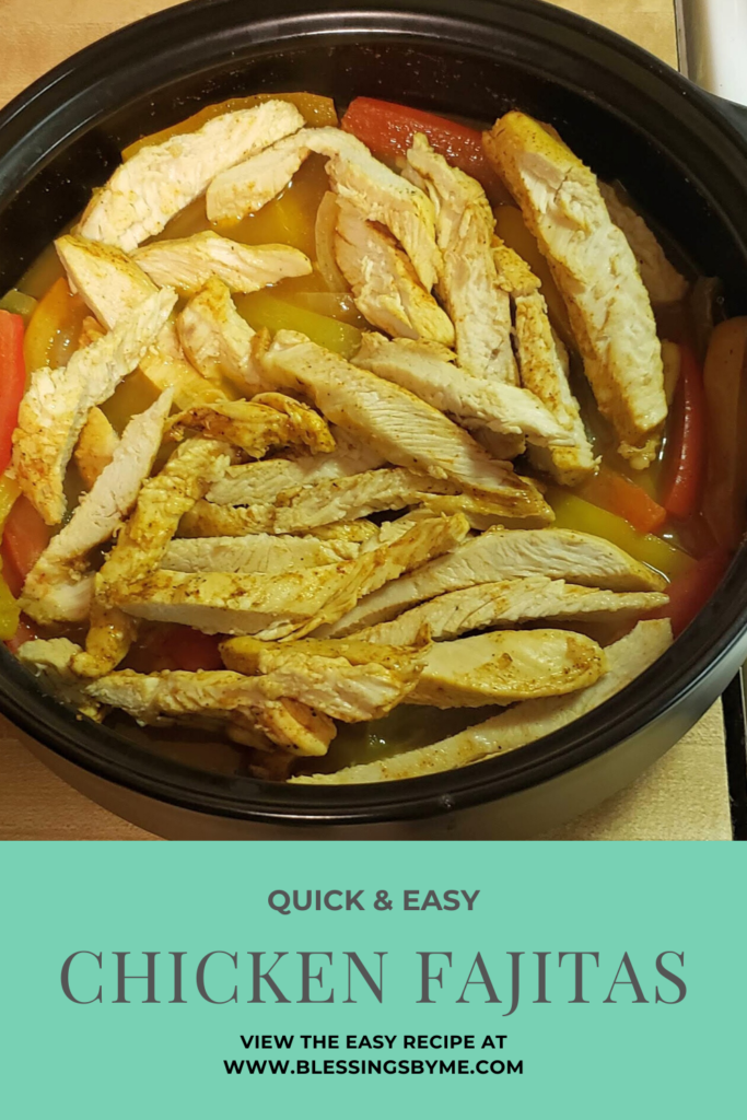 Quick & Easy Chicken Fajitas