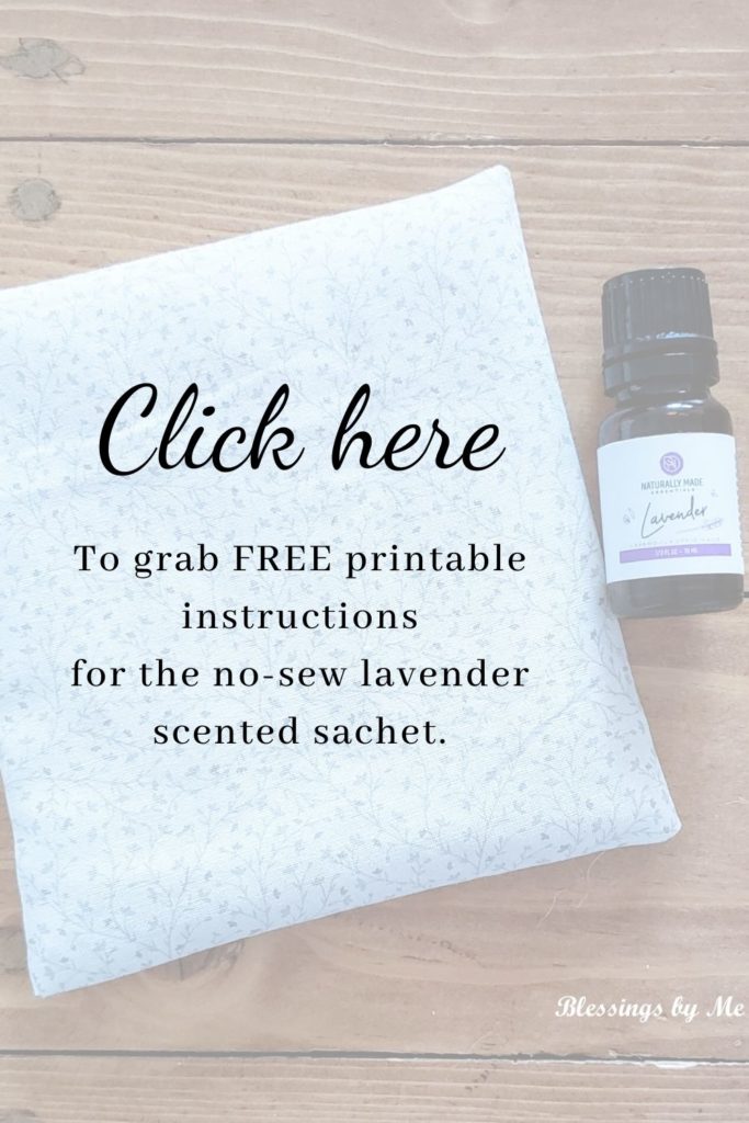Lavender Drawer Sachet Free Printable