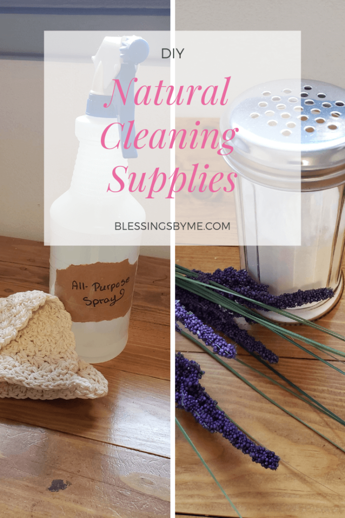 Natural Cleaning Supplies with Recipes