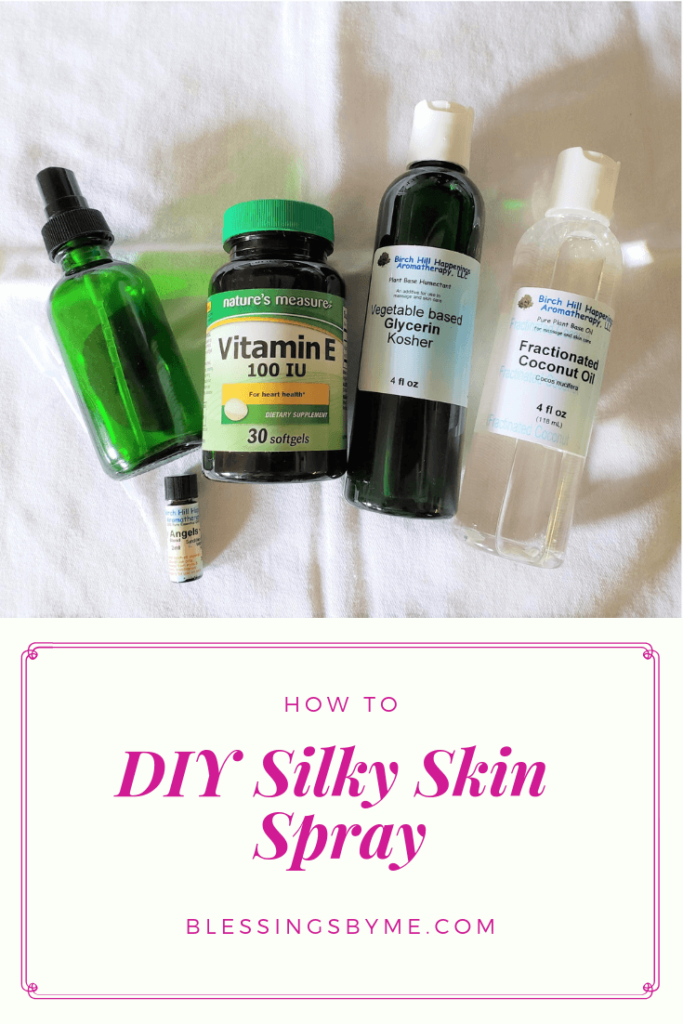 Silky Skin Spray Recipe