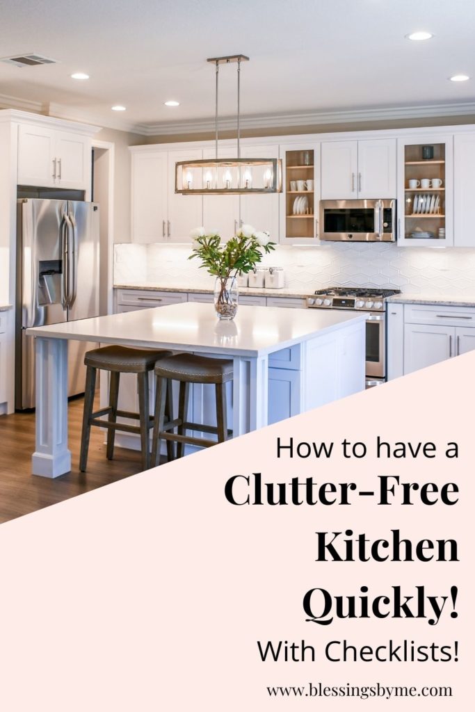 clutter-free kitchen