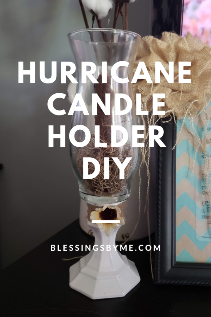 Hurricane Candle Holder DIY