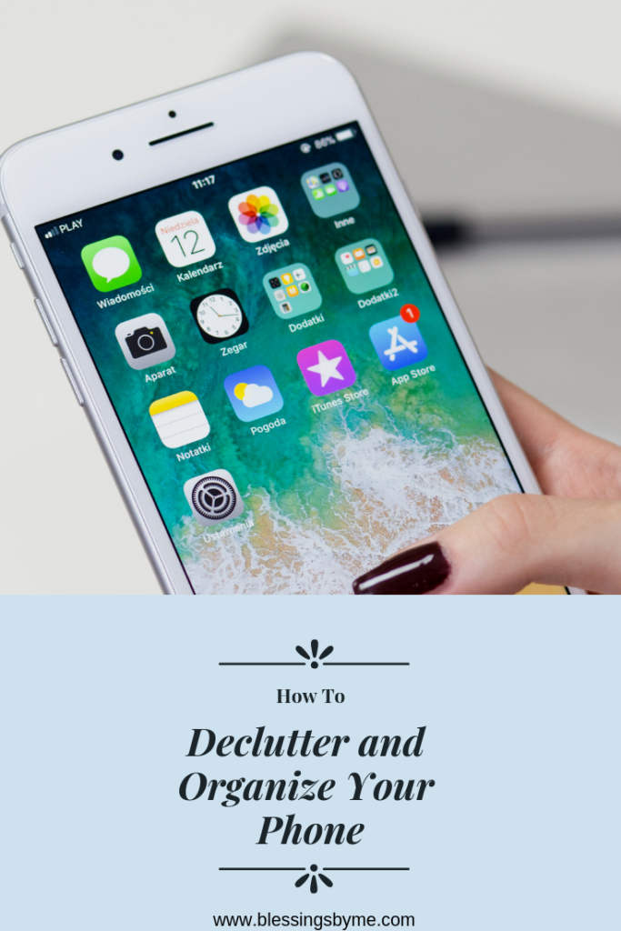 Declutter and Organize Your Phone
