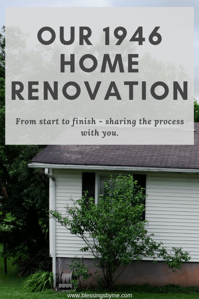 Home Renovation Update