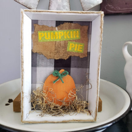 Pumpkin Pie Fall Decor