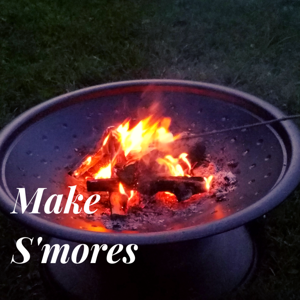 Make S'mores - fall family activities 