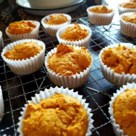 Pumpkin Muffins with only 2 Ingredients