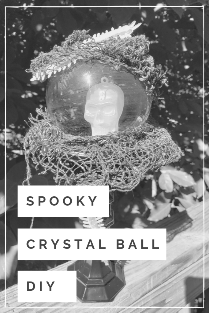 Spooky Crystal Ball Pin