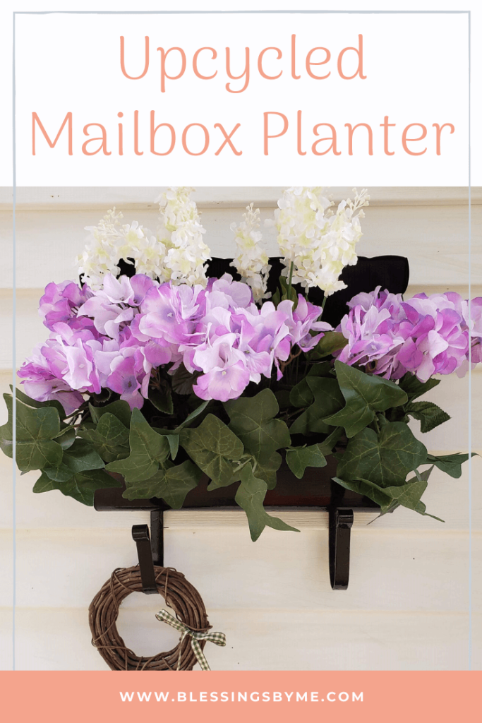 Upcycled Mailbox Planter