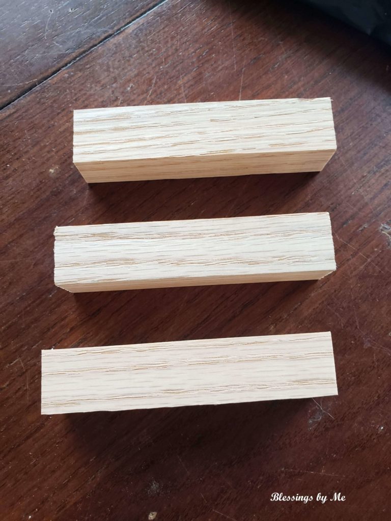 Wood blocks 