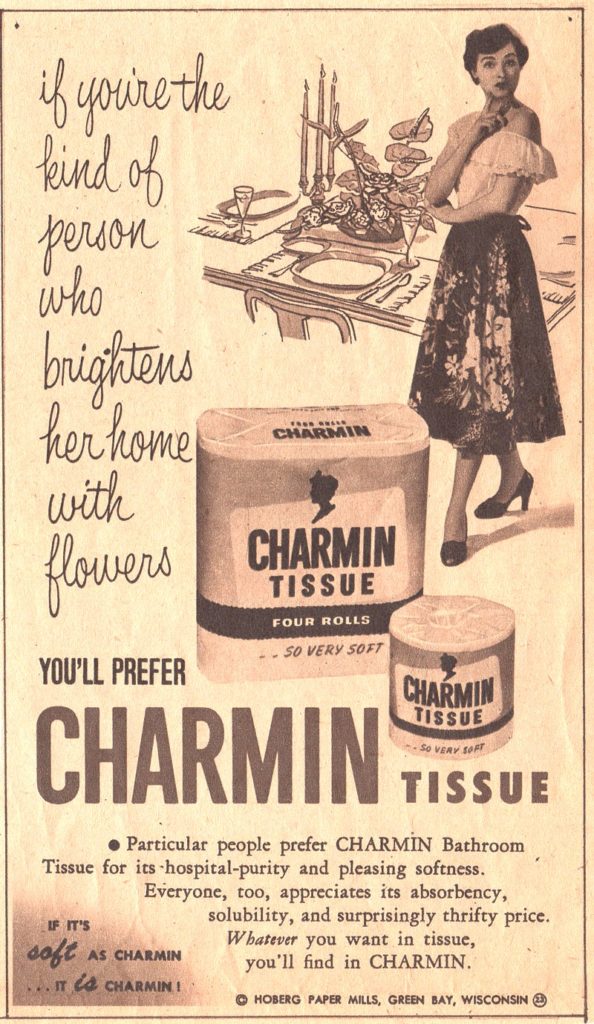 charmin toilet paper ad