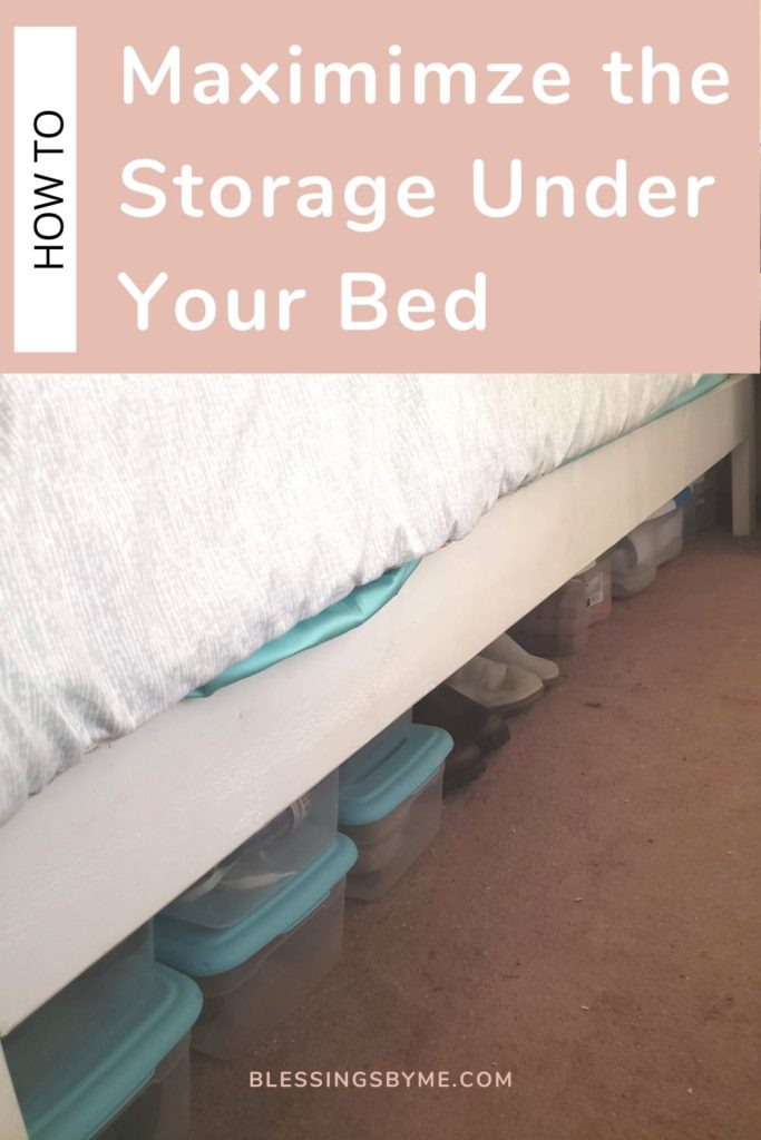 How to Maximize Storage Space Under the Bed