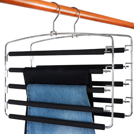 pants hangers - best organizers for your bedroom