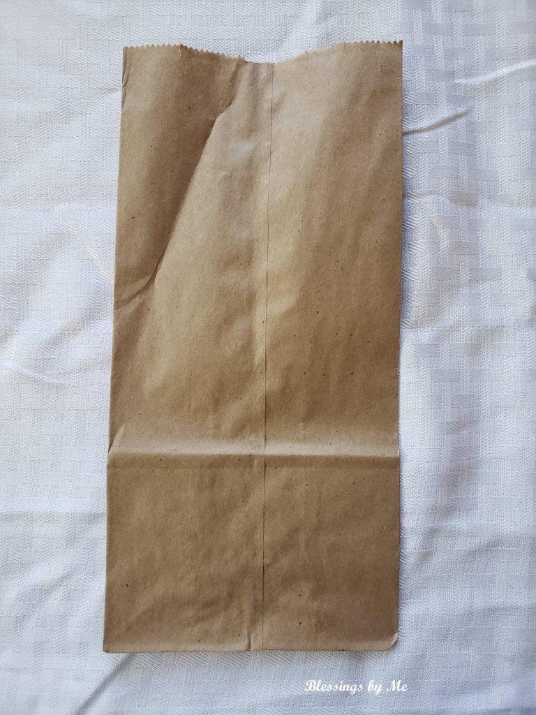 paper bag for room spray label