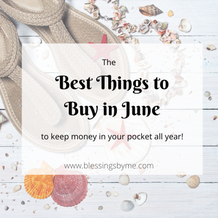 Best things to buy in June