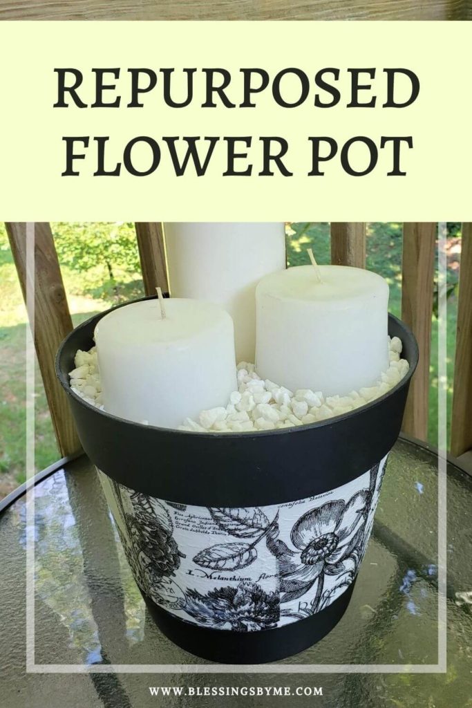 Repurposed Flower Pot
