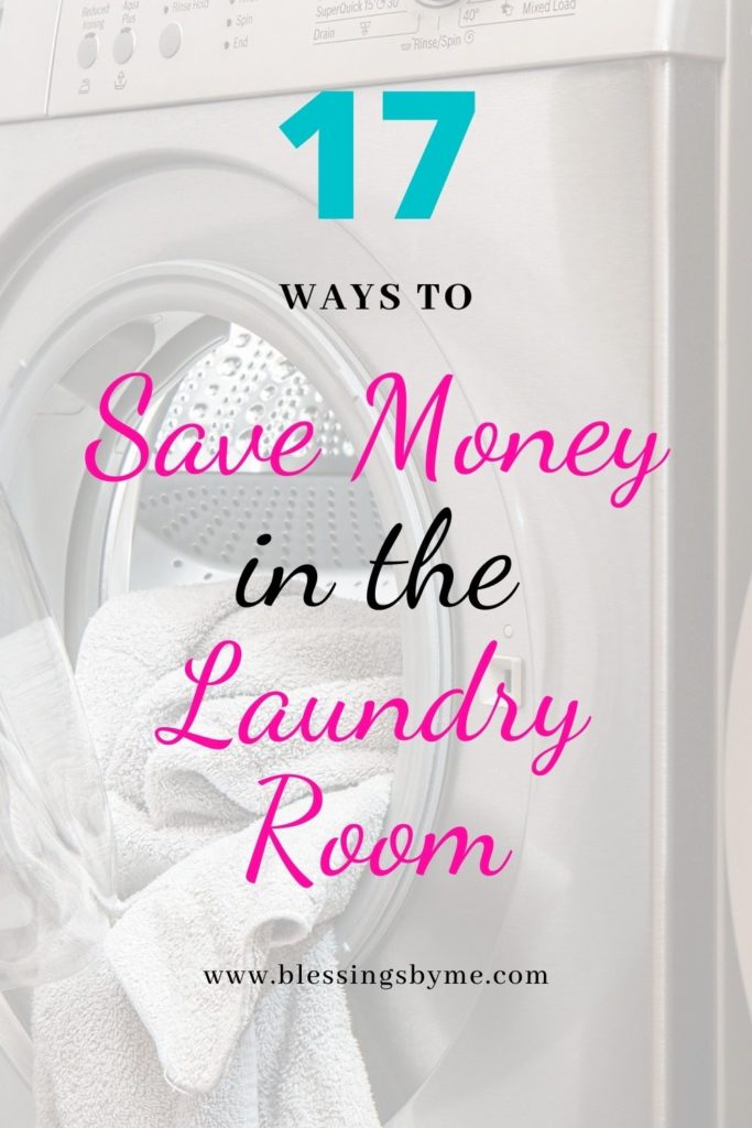 ways to save money in the laundry room
