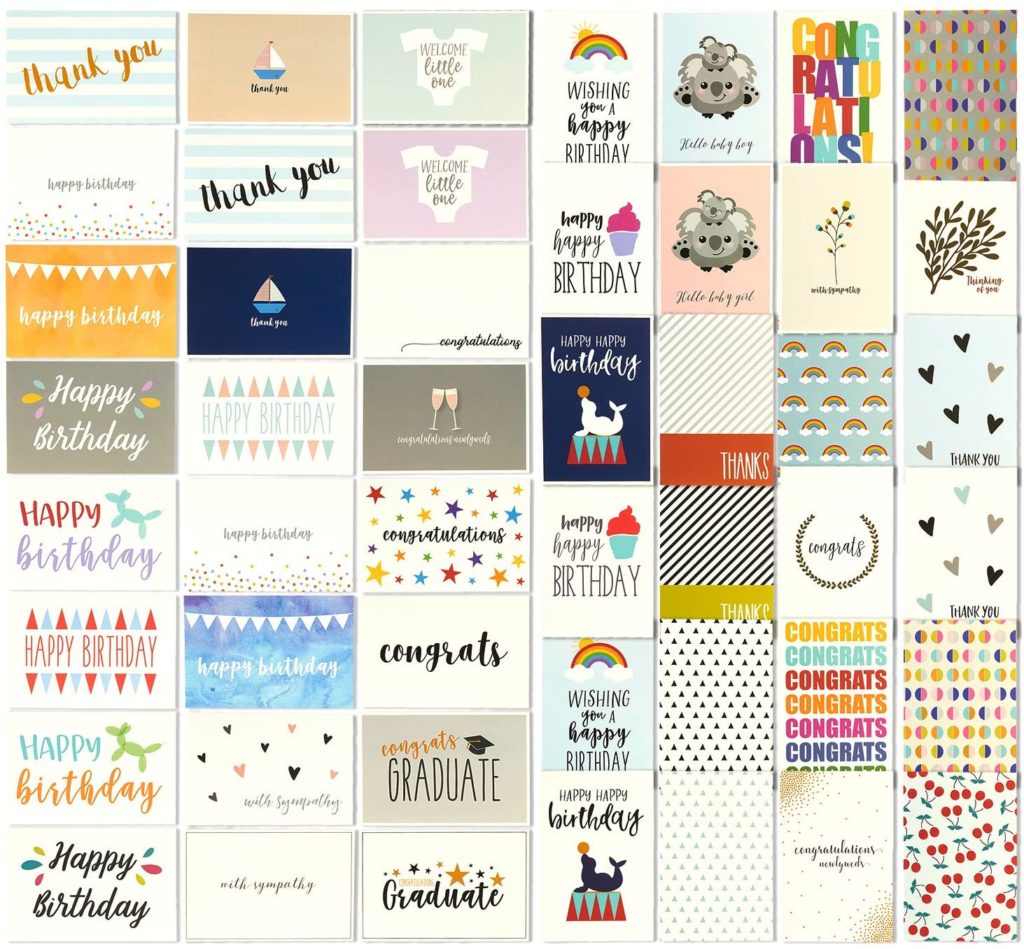 greeting card set - gift ideas for women