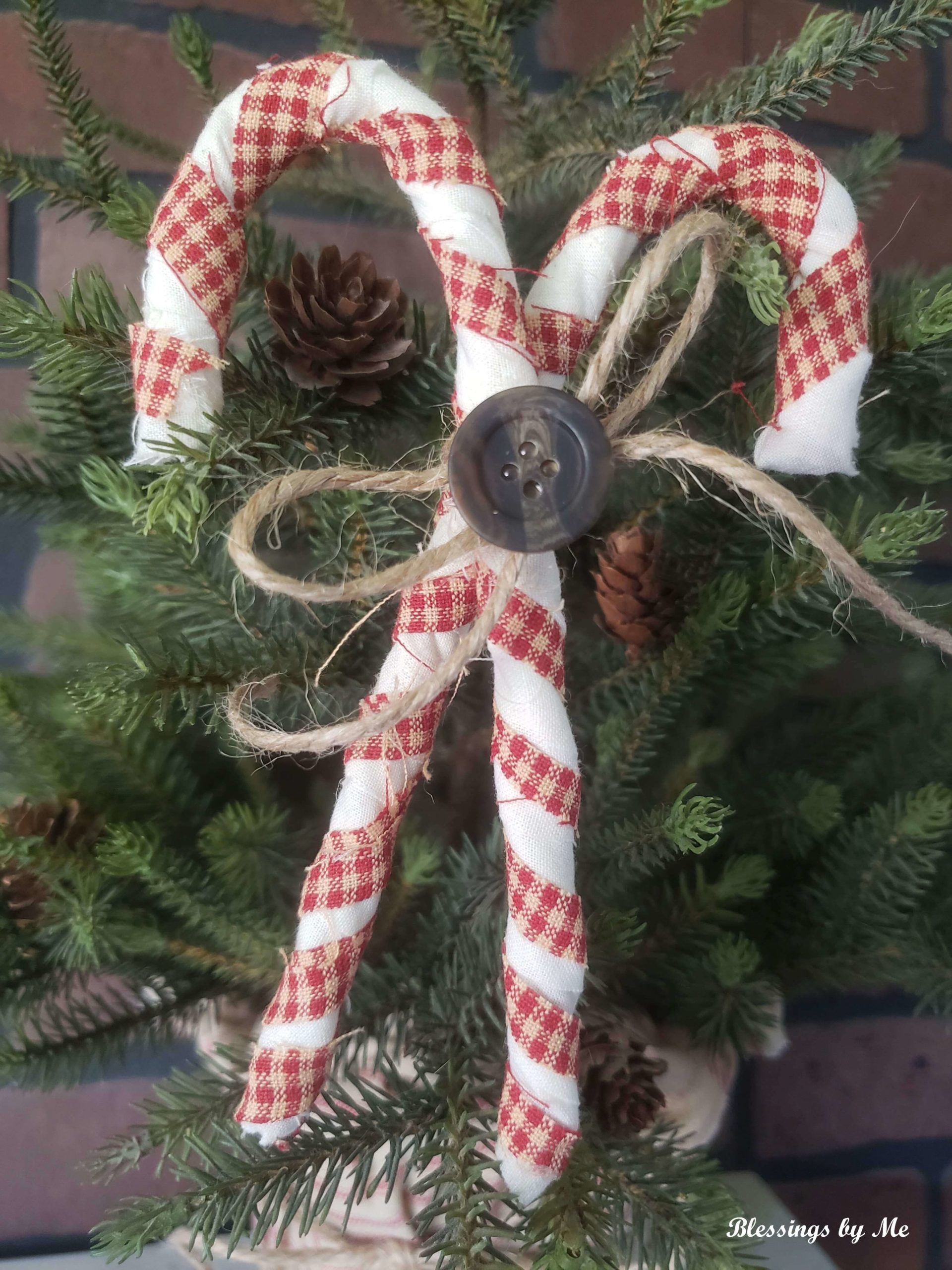 Primitive Candy Cane Bowl Fillers - DIY's & Crafts - Blessings by Me