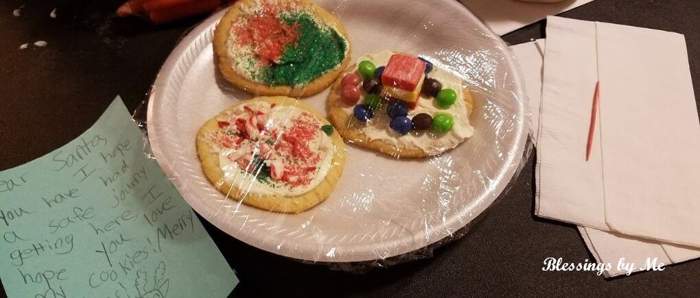Bake cookies for Santa