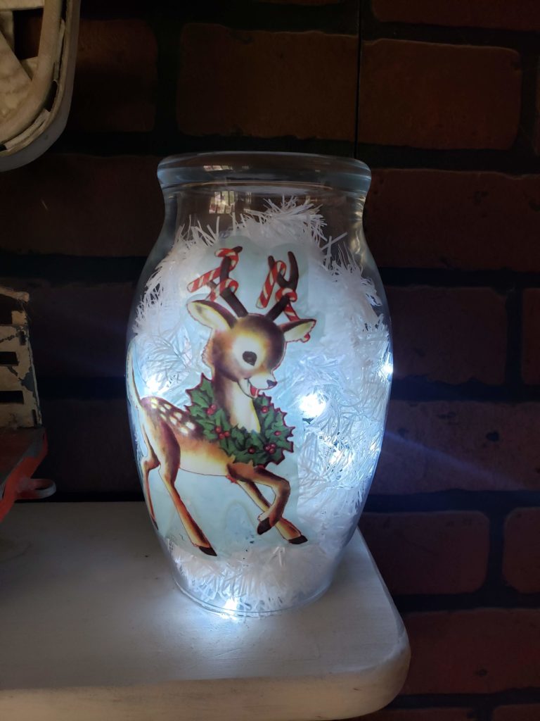 Light-Up Vase Without Candle