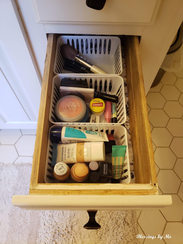 bathroom drawer