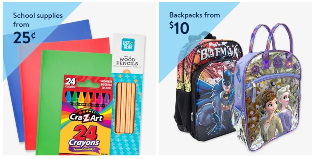 Walmart back to school deals
