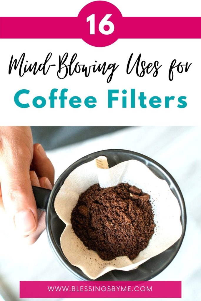 Coffee filter uses